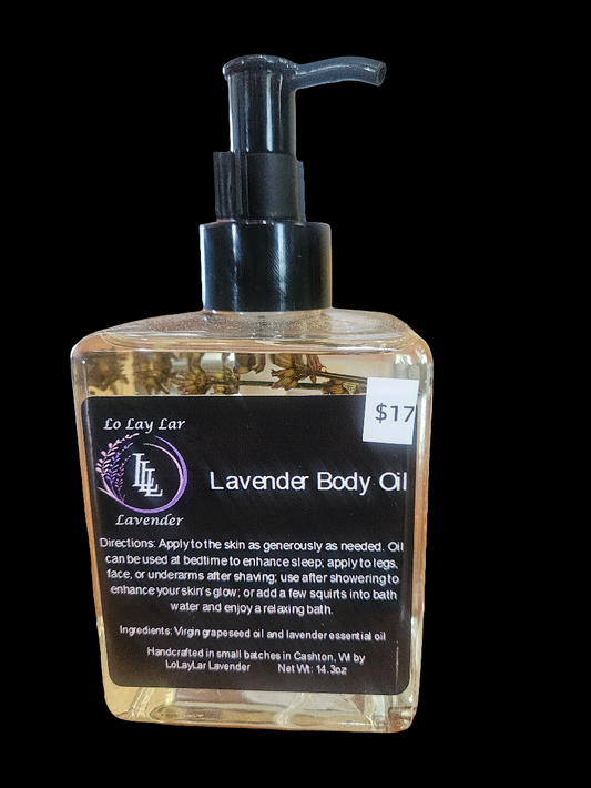 Lavender body oil